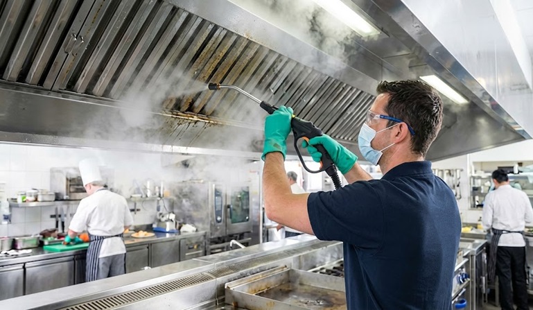 Kitchen Hood cleaning
